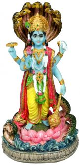 Vishnu and Sesa 9.5"